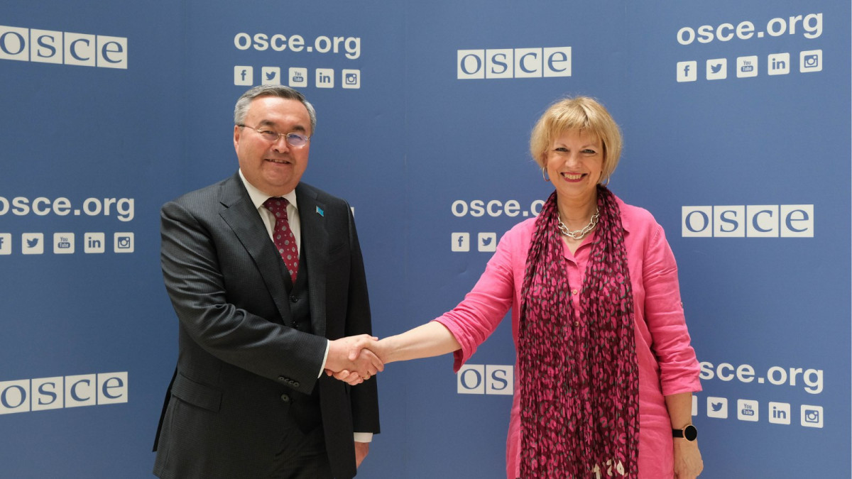 Permanent Representative of Kazakhstan Presented Credentials to OSCE Secretary General