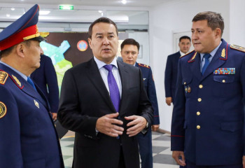 Смайылов полиция жұмысын цифрландыру барысымен танысты