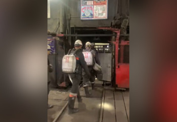 Пожар на шахте 