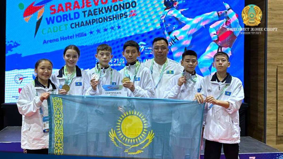Медали высшего достоинства завоевали казахстанские таэквондисты