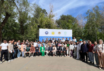 Алматы облысында «Бірлік» атты халықаралық жастар лагері өтіп жатыр