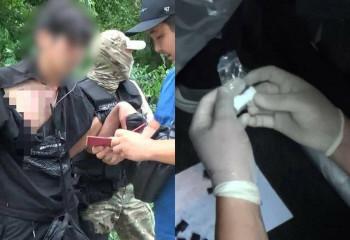 В Усть-Каменогорске задержан молодой наркокурьер