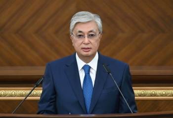 Началось Послание Главы государства Касым-Жомарта Токаева народу Казахстана «Экономический курс Справедливого Казахстана»