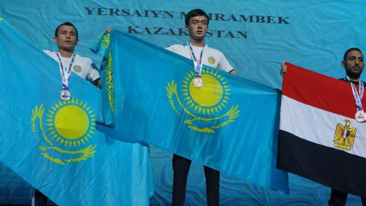 Сборная Казахстана завоевала 23 медали на чемпионате мира по армрестлингу