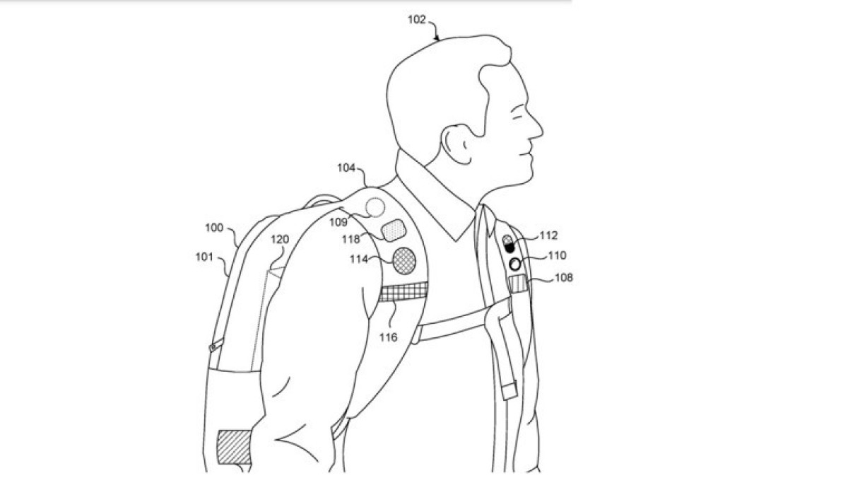 Microsoft запатентовала рюкзак со встроенным ИИ