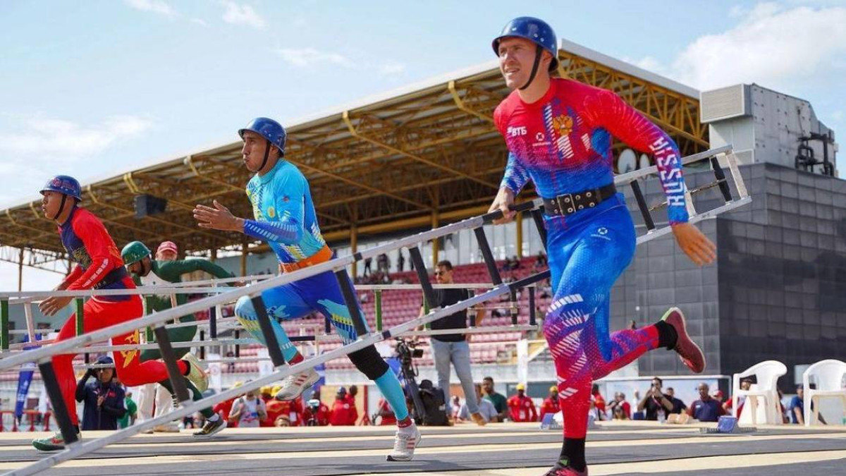 Казахстанские пожарные завоевали бронзу на чемпионате мира