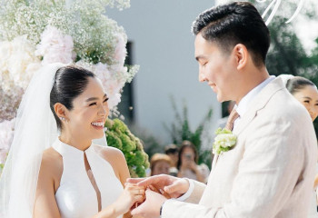 «Королева красоты» - Индира Едильбаева на свадебных фото восхитила казахстанцев