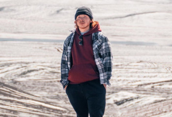 Italian millionaire blogger admired mosque in Astana