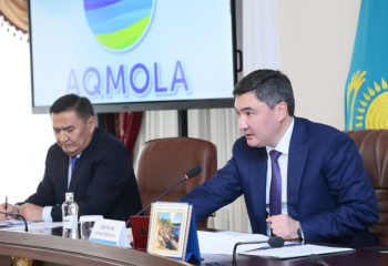 Руководитель Администрации Президента представил нового акима Акмолинской области