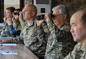 Мемлекет басшысы «Батыл тойтарыс-2023» оқу-жаттығу жиынын тамашалады