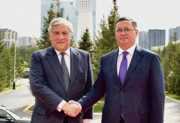 Италия Сыртқы істер министрі Қазақстанға келді