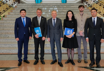 Рогов встретился с главой представительства УВКБ ООН по Центральной Азии