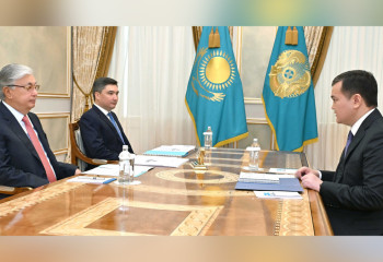 Kazakh President receives mayor of Astana