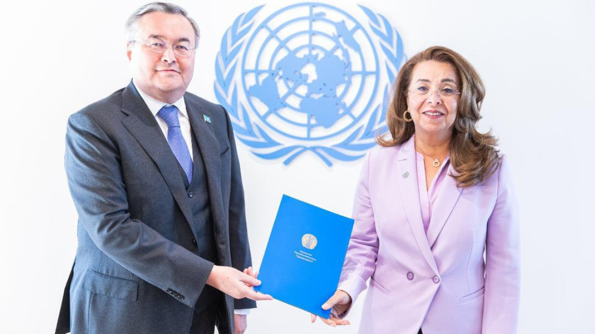 Permanent Representative of Kazakhstan presented credentials to the Director-General of the UN Office in Vienna