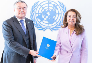 Permanent Representative of Kazakhstan presented credentials to the Director-General of the UN Office in Vienna