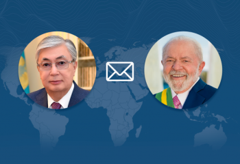 Tokayev congratulates President of Brazil on Independence Day