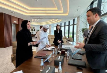 Камиль Ақатов Катардың білім және жоғары білім министрімен кездесті
