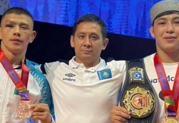 Золото и две бронзы завоевали казахстанские борцы с нарушением слуха на ЧМ в Бишкеке