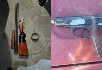 13 единиц незарегистрированного оружия изъяли в Туркестанской области