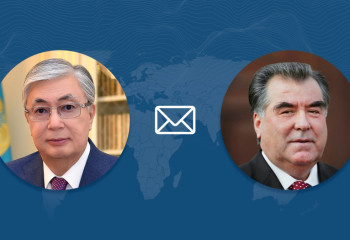 Касым-Жомарт Токаев поздравил президента Таджикистана с Днем независимости