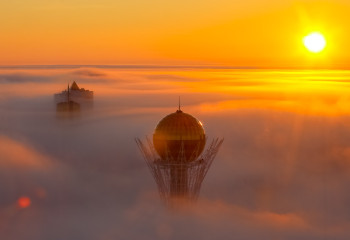 Ауа райына байланысты бірнеше өңірде ескерту жарияланды