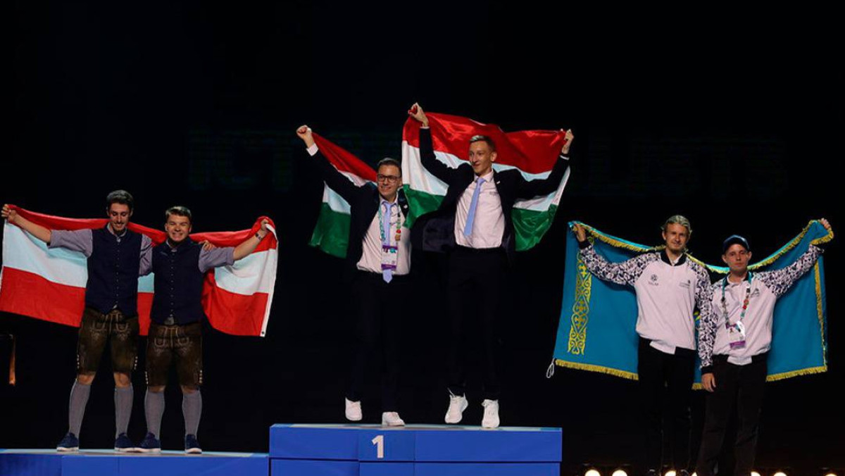 Впервые в истории сборная Казахстана завоевала две медали на EUROSKILLS