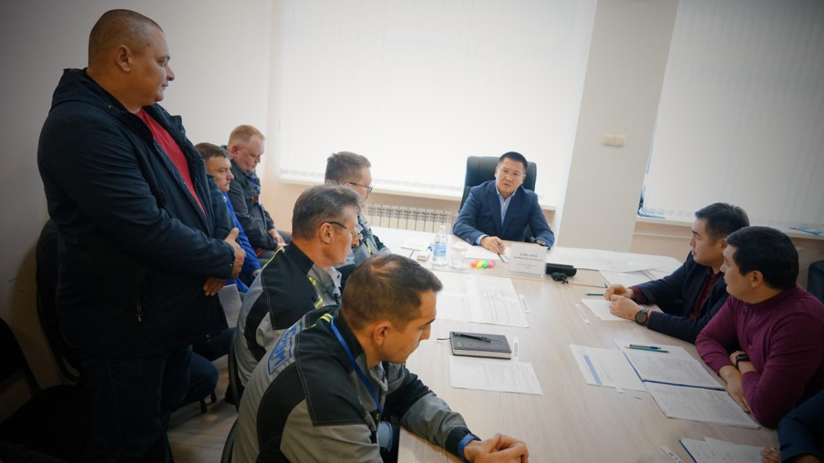 Готовность Экибастузской ТЭЦ проверил аким Павлодарской области