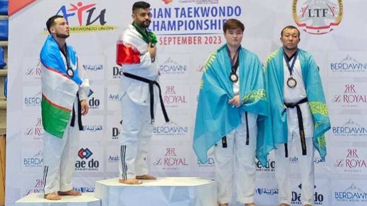Одно «золото» и четыре «бронзы» завоевали казахстанцы на чемпионате Азии по пара таеквондо