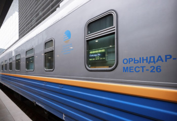 Астанада отандық жаңа вагондар таныстырылды