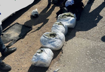 15 кг марихуаны обнаружили в салоне автомобиля полицейские области Ұлытау