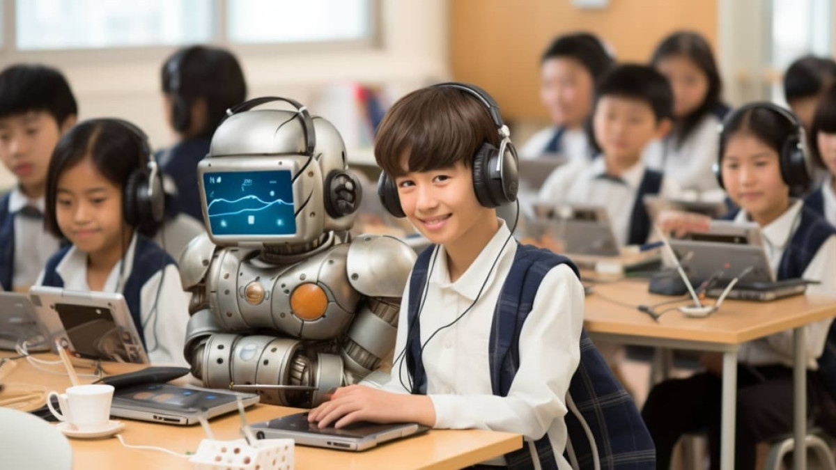 Жапонияда оқушылардың орнына роботтар сабаққа қатысады