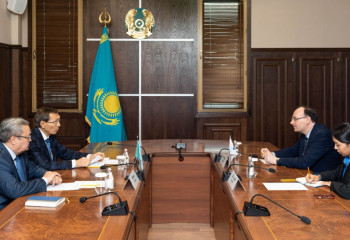 ОСК төрағасы Астанадағы ЕҚЫҰ Бағдарламалар кеңсесінің басшысымен кездесті