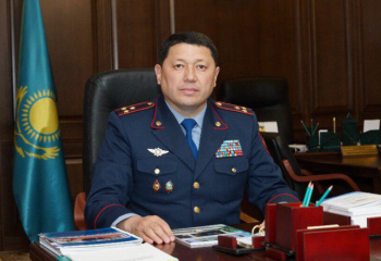 Ішкі істер министрі Түркістандағы жаңа учаскелік полиция пунктіне барды