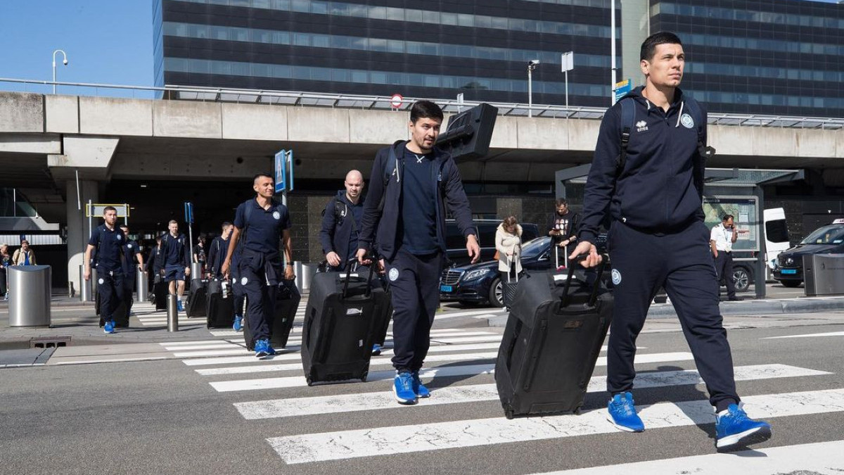 Kazakhstan national futsal team arrived in Netherlands