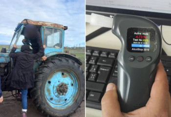 Павлодарда мас күйде трактор тізгіндеген азамат қамауға алынды