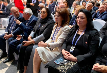 Aida Balayeva takes part in discussion of  future of  family in Budapest