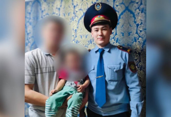 Рудныйда полиция қызметкері кішкентай баланың өмірін құтқарып қалды