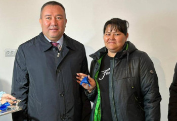 Семейде көпбалалы отбасылар баспаналы болды