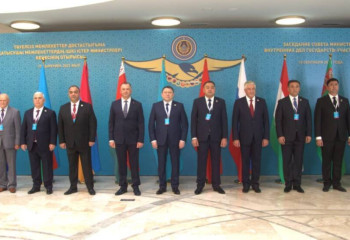 Заседание Совета министров внутренних дел СНГ прошло в Туркестане