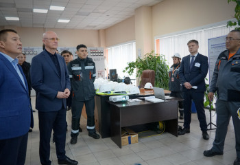 Roman Sklyar checked readiness of  Pavlodar region for heating season