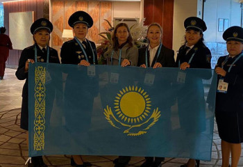 Қазақстандық полицей әйелдер әлемдегі танымал адамдар қатарына енді