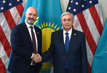 Қасым-Жомарт Тоқаев Mastercard компаниясының атқарушы вице-президенті Никола Вилланы қабылдады