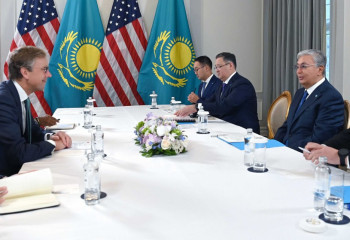 Президент Казахстана встретился с главным исполнительным директором компании Rio Tinto