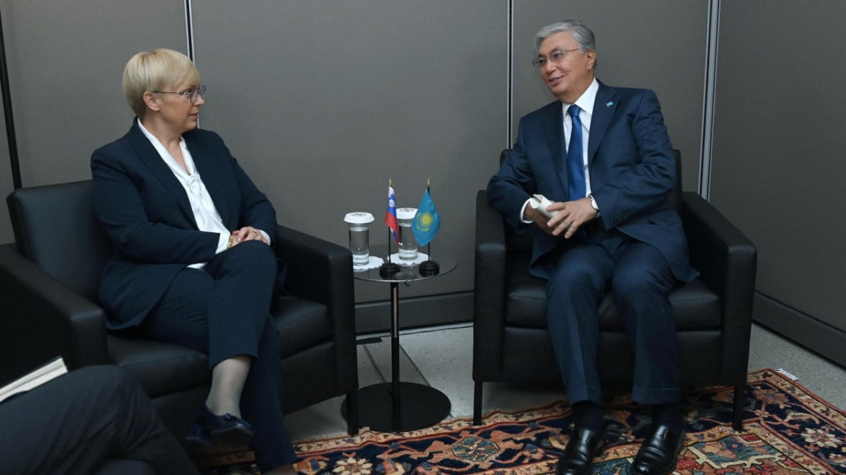Проведены переговоры Глав государств Казахстана и Словении
