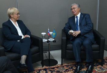 Проведены переговоры Глав государств Казахстана и Словении