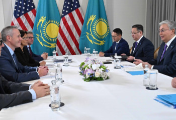 Глава государства встретился с Президентом GE Healthcare