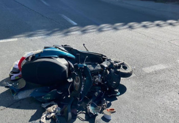 Қызылордада скутер тізгіндеген жасөспірім жол апатына ұшырады