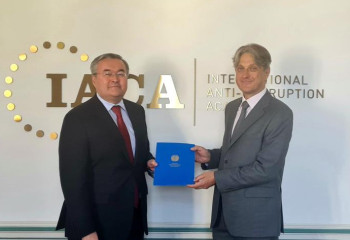 Permanent representative of Kazakhstan presented credentials to Officer-in-Charge of international Anti-Corruption Academy