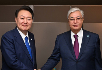 President Tokayev met with President of South Korea