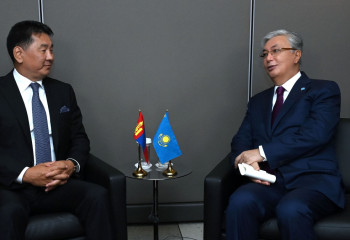 Head of State held talks with President of Mongolia